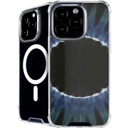 Liquid Blue Tie Dye - Sunflower iPhone 16 Pro MagSafe Case